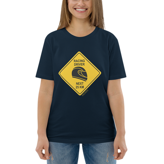 Racing Driver Sign Women's Organic Cotton T-Shirt