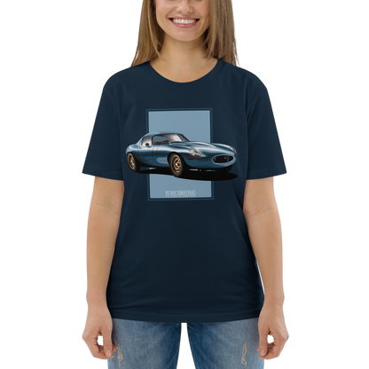 E-Type Lightweight Blue Women's Organic Cotton T-Shirt