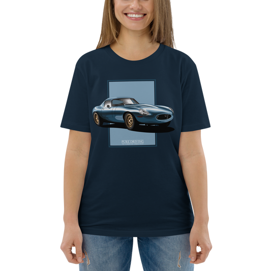 E-Type Lightweight Blue Women's Organic Cotton T-Shirt