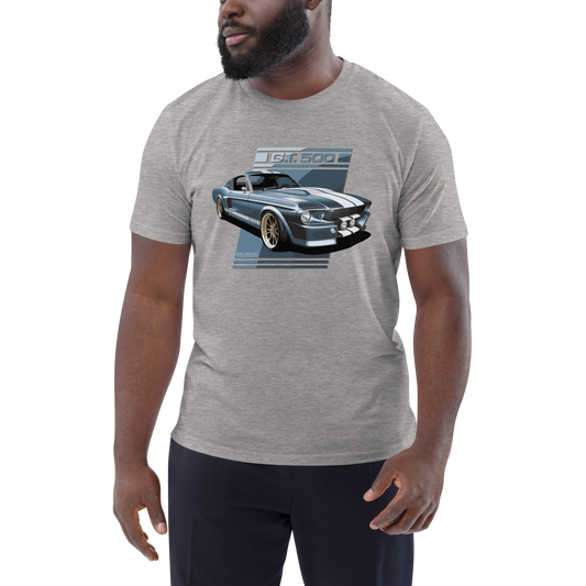 GT 500 Blue Men's Organic Cotton T-Shirt