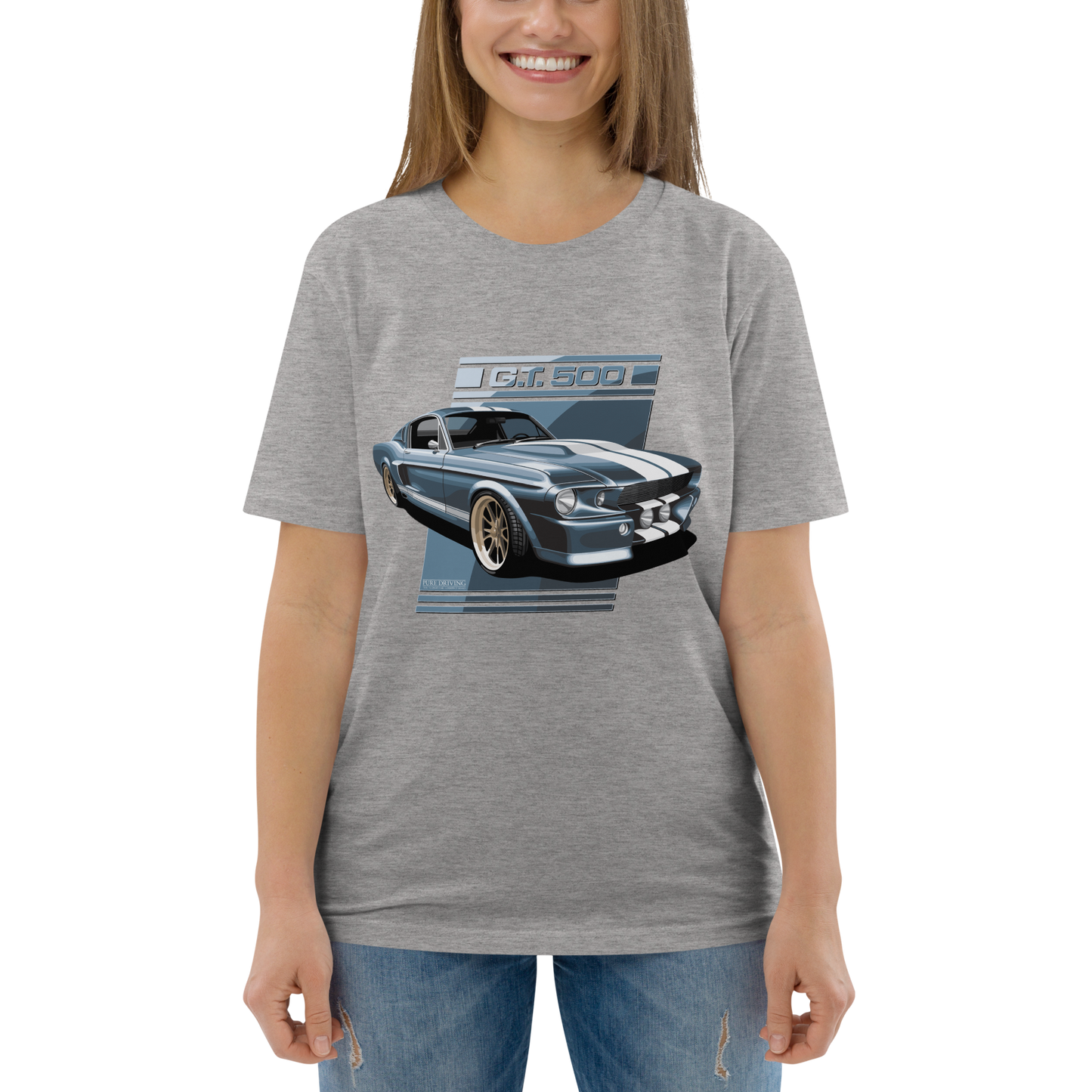 GT 500 Blue Women's Organic Cotton T-Shirt