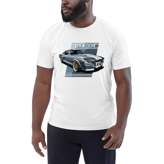 GT 500 Blue Men's Organic Cotton T-Shirt