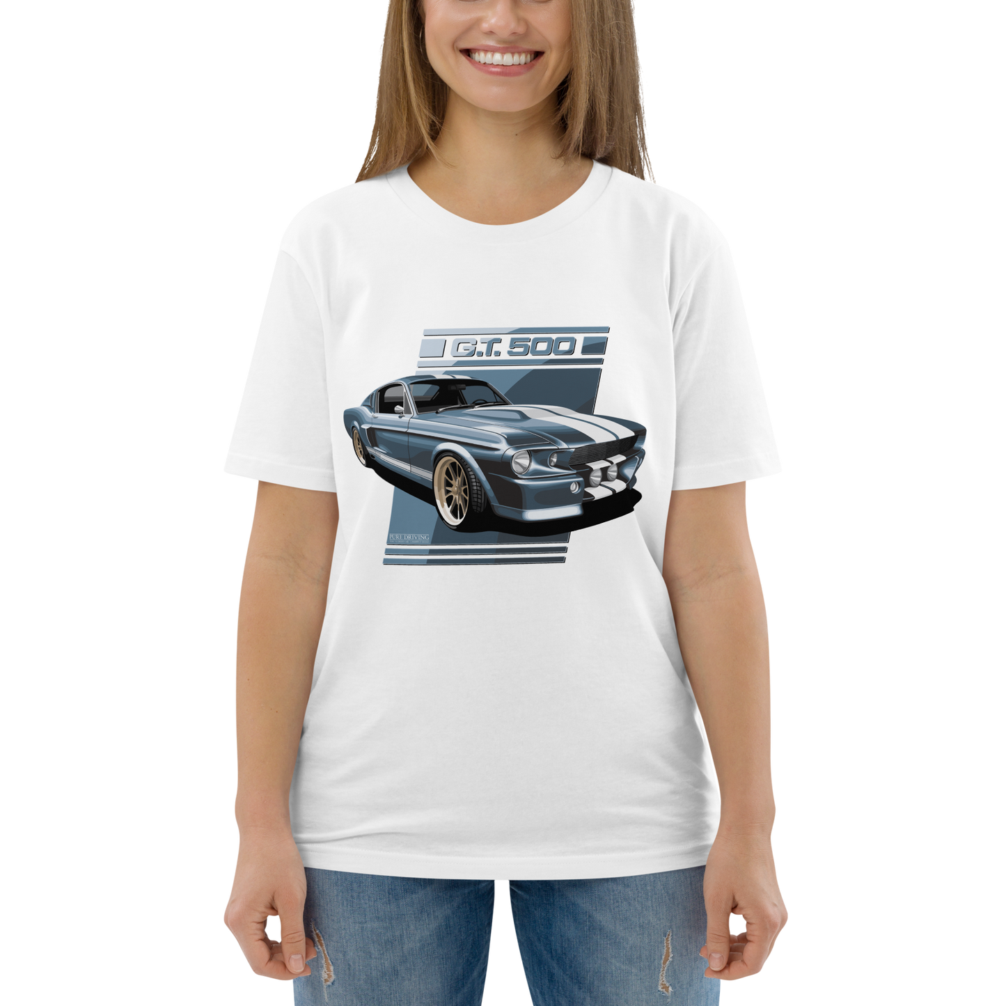 GT 500 Blue Women's Organic Cotton T-Shirt