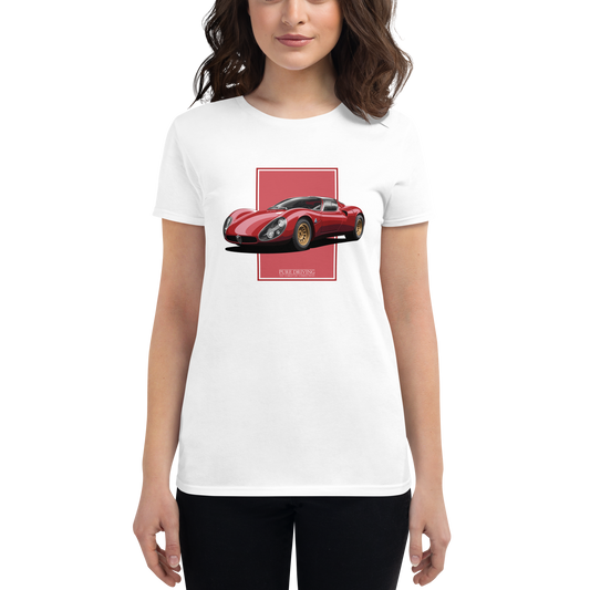 33 Stradale Red Women's Fit T-Shirt