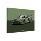 Exige Cup 430 Green Background Canvas