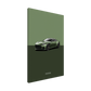 DBS Superleggera Green Background Canvas