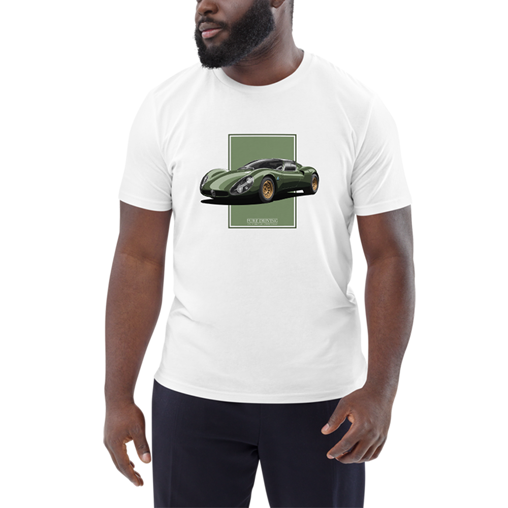 33 Stradale Green Men's Organic Cotton T-Shirt