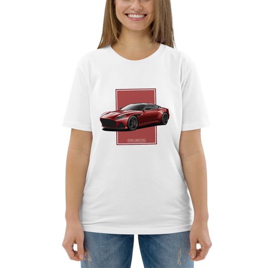 DBS Superleggera Red Women's Organic Cotton T-Shirt
