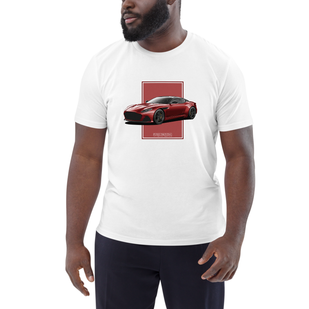 DBS Superleggera Red Men's Organic Cotton T-Shirt