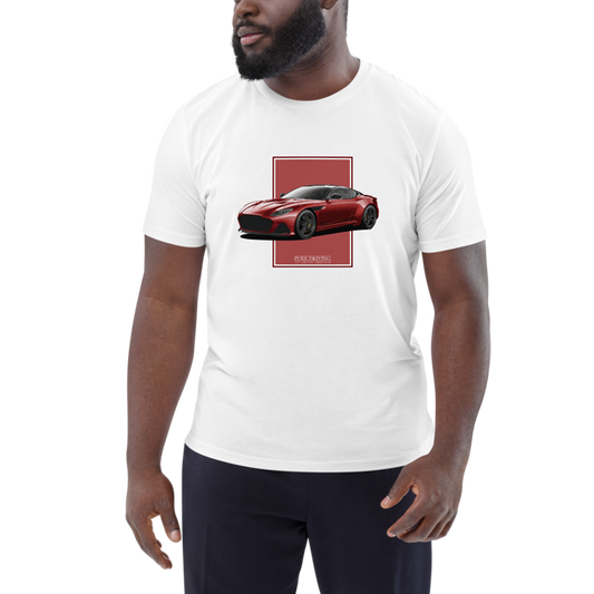 DBS Superleggera Red Men's Organic Cotton T-Shirt