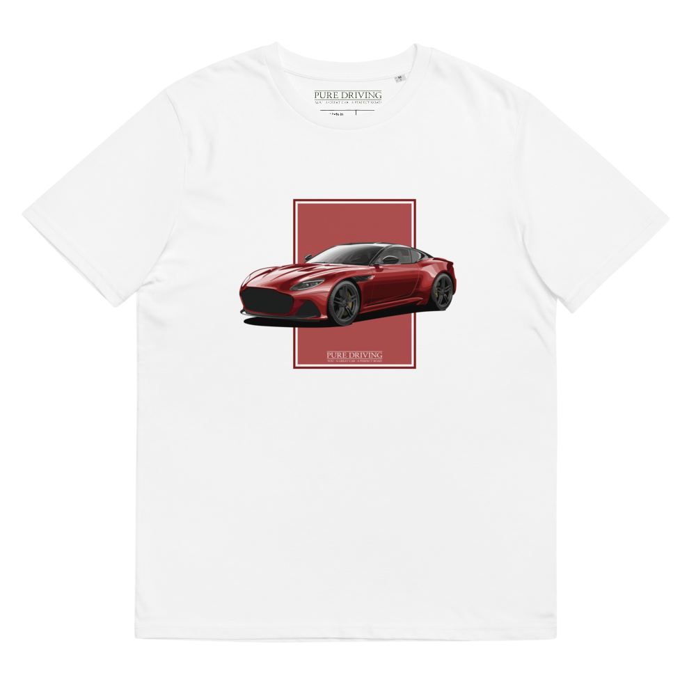 DBS Superleggera Red Men's Organic Cotton T-Shirt